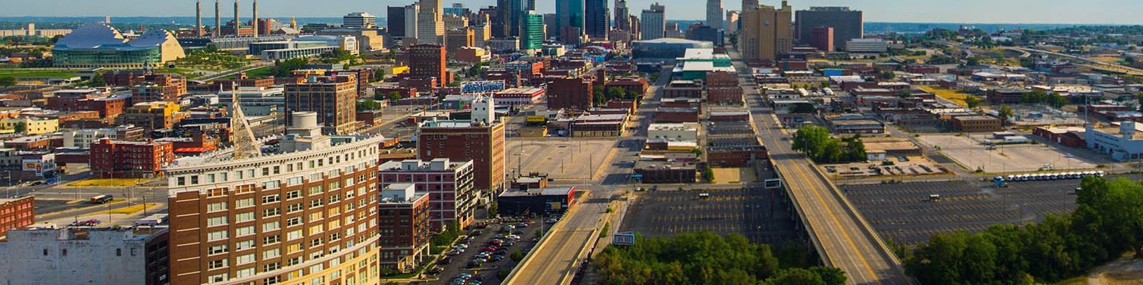 Downtown Kansas City from the Sheraton Hotel.