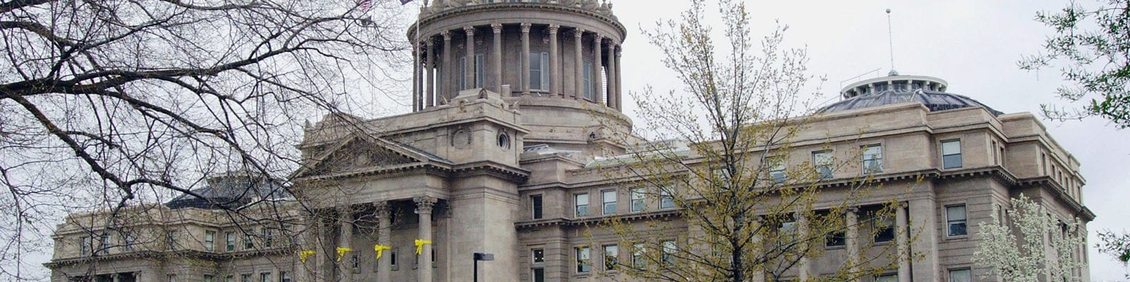 The Idaho State Capitol Building in Boise, Idaho.