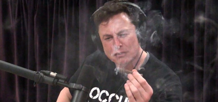 Elon Musk Smokes Blunt in Podcast Interview - Ganjapreneur