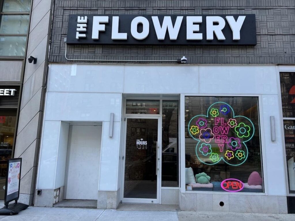 Exterior photo of The Flowery