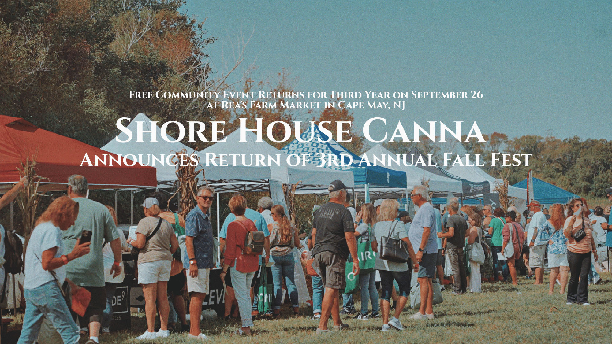 Shore House Canna Announces Return of 3rd Annual Fall Fest