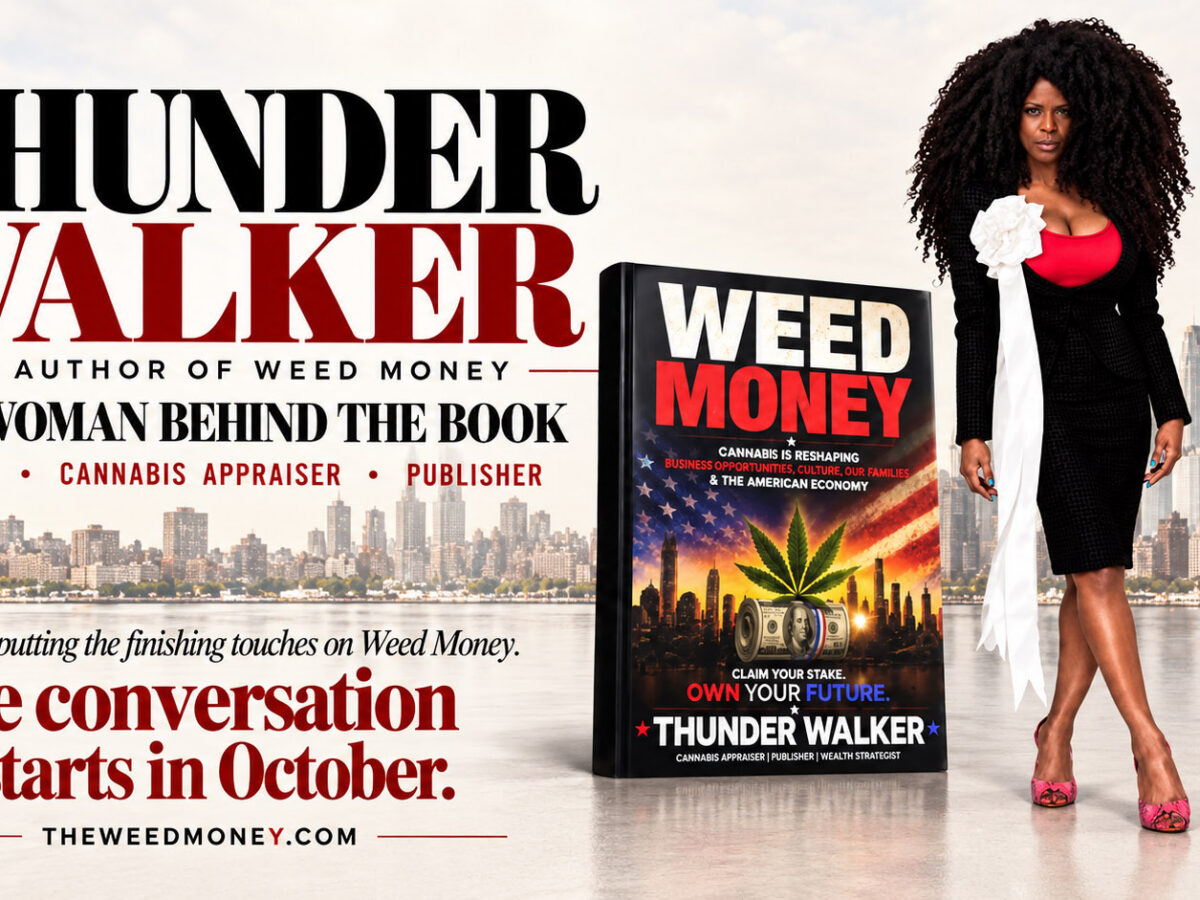 A Twenty Dollar Bill, A Billion Dollar Economy: Thunder Walker Premieres WEED MONEY