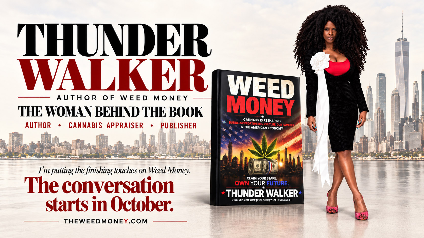 A Twenty Dollar Bill, A Billion Dollar Economy: Thunder Walker Premieres WEED MONEY